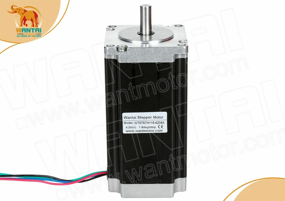 US] Nema23 stepper motor 435oz roundshaftdriver DQ542MA 18-50V+Power supply350w - Image 3 of 4