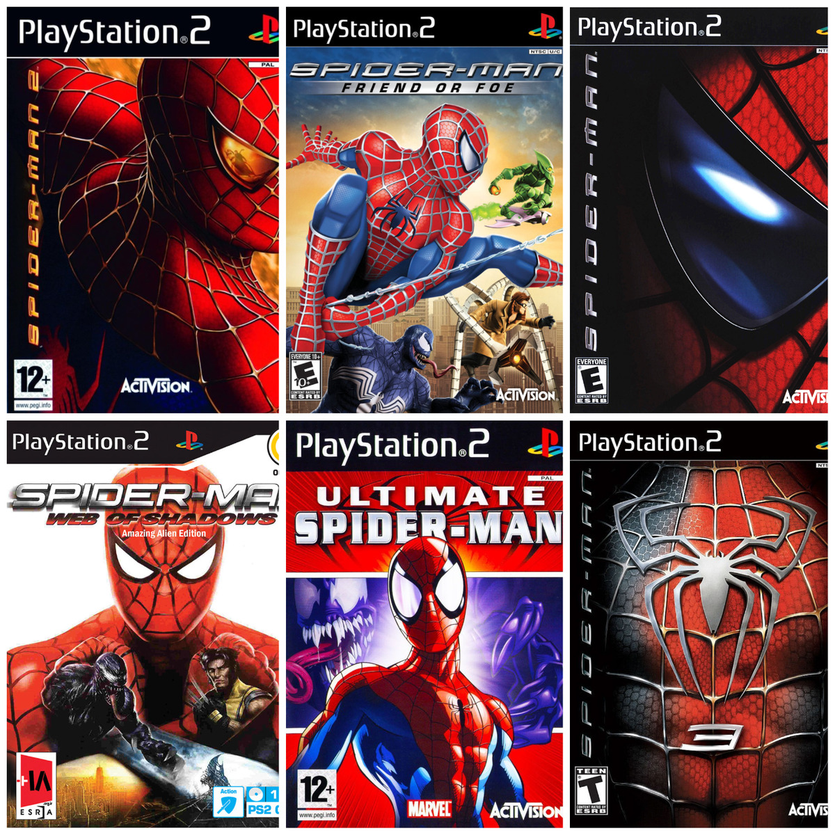 Spiderman PlayStation PS3 Games - Choose Your Game - Complete