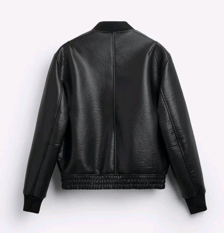 ジャケット・アウター FAUX LEATHER BOMBER JACKET Zara FAUX LEATHER BOMBER JACKET - Burgundy | ZARA United States