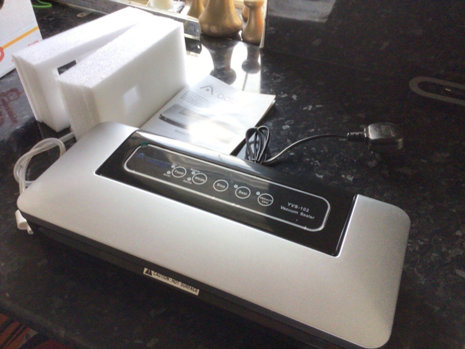 Aobosi Vacuum Food Sealer. Vacuum Sealer as pictures unused eBay