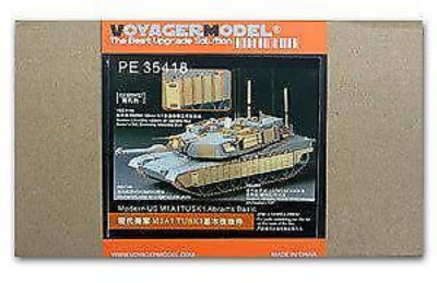 1:35 Modern US M1A1 TUSK1 Abrams Basic Assembly model
