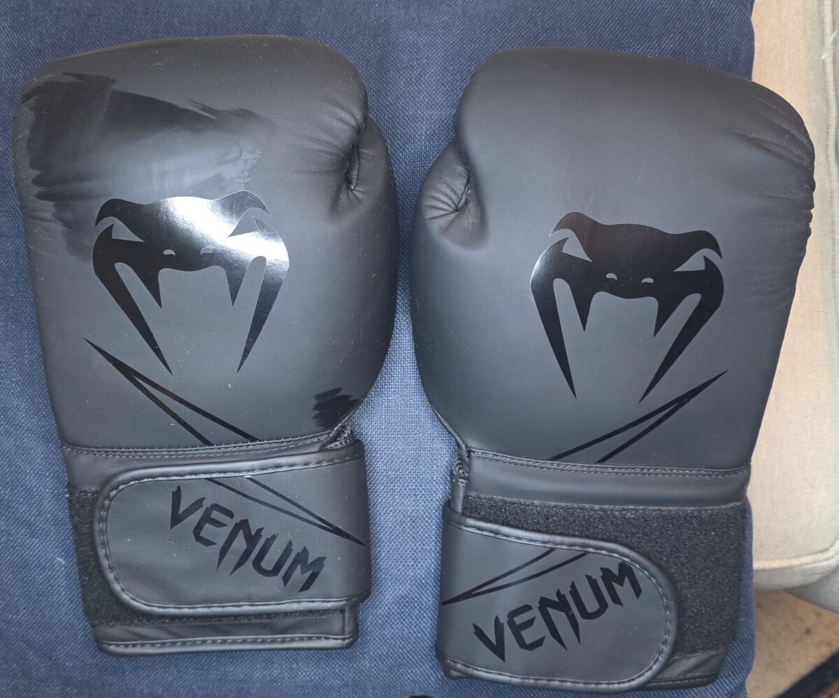 Venum Impact Boxing Gloves 14oz Black | eBay Venum Impact Boxing Gloves 14oz Black | eBay