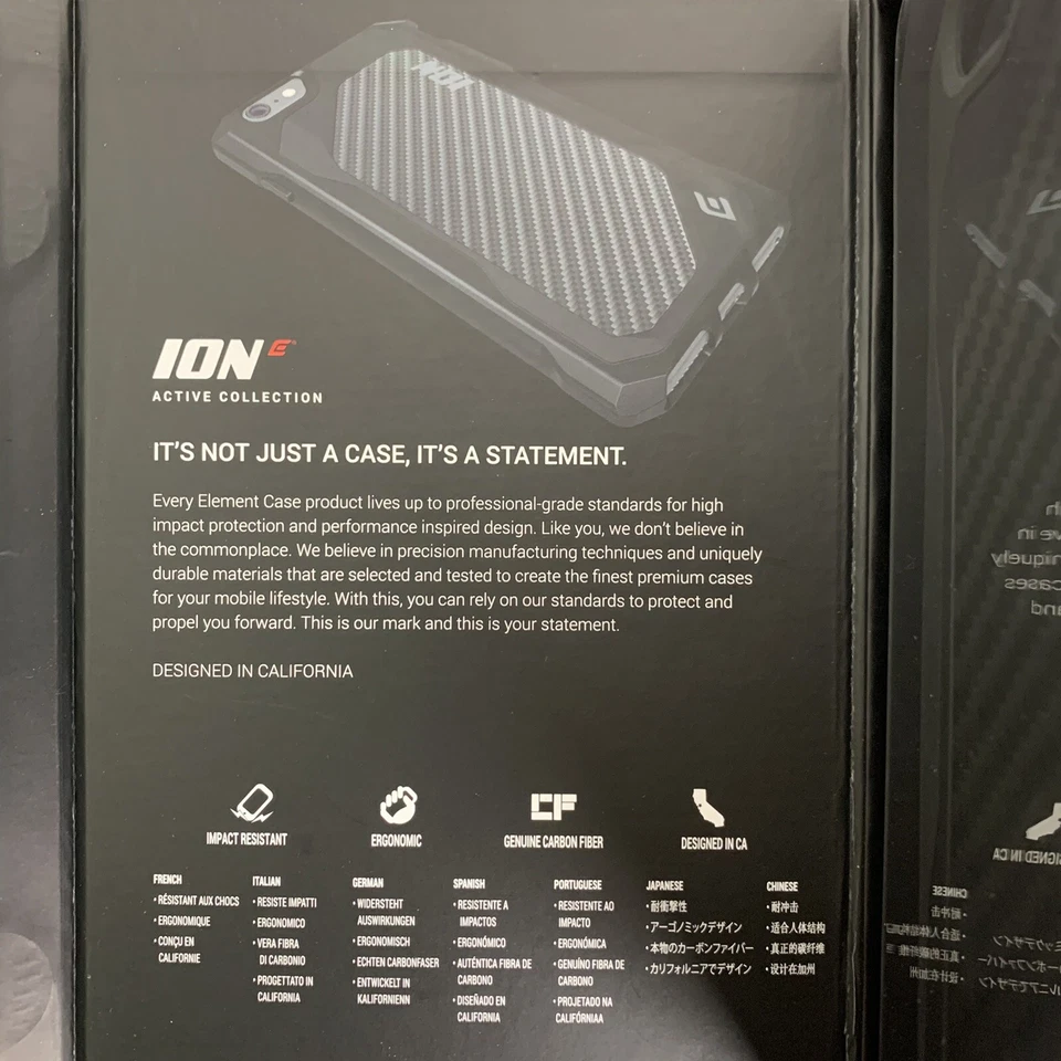 Element Case Ergonomic iPhone 6 Plus/ 6s Plus Navy Blue Drop Tested - Image 4 of 4