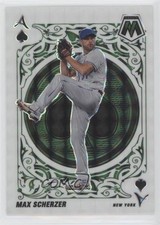 2022 Panini Mosaic Aces Green Mosaic Prizm Max Scherzer #A-10 0y44