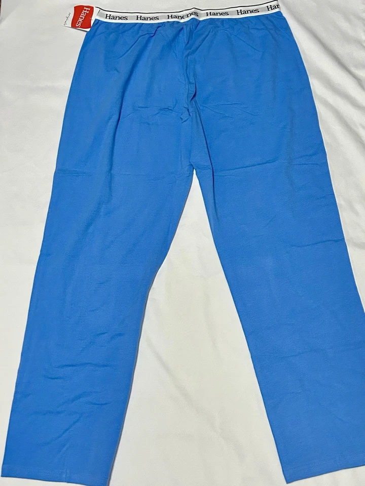 Женские Hanes оригинальный гостиной брюки размер большой новый с ярлыками синий (HLA300) - Изображение 2 из 3