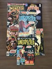 Vintage Comics, Horror Dc, Marvel lot of 6 Bronze Age