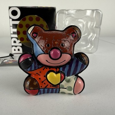 Romero Britto 2010 Giftcraft Love Bear Mini Fig Figur 14072 331389