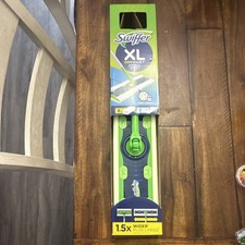 Swiffer XL Sweeper Starter Kit Dry  Wet for Hard Floors, Microfiber