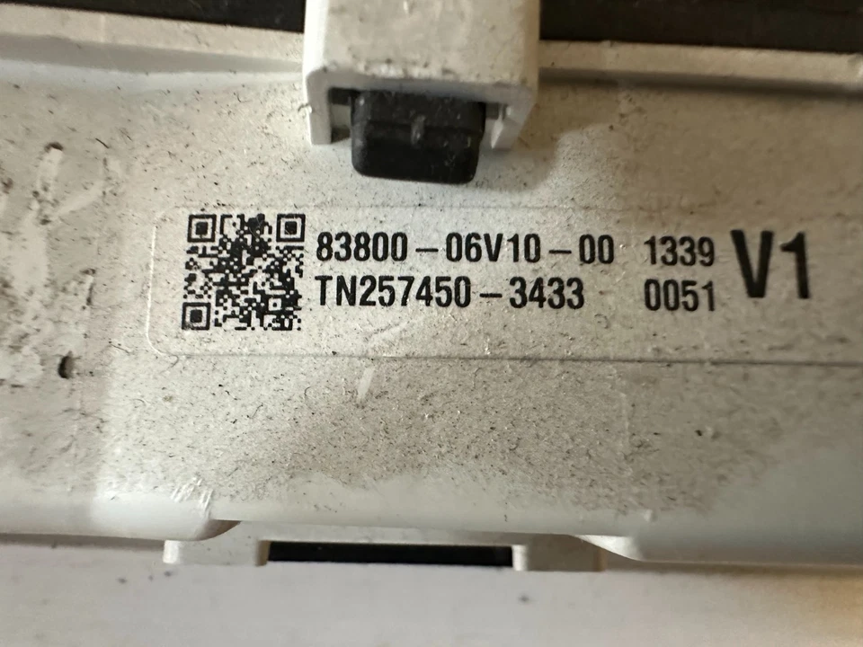 Speedometer Instrument Cluster 2010 2011 Toyota Camry 2.5L 4Cyli. 115,666 Miles - Image 3 of 3