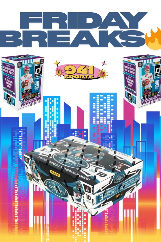 😮Certified Hobby Breaks + Donruss Blaster CASE PYT😮