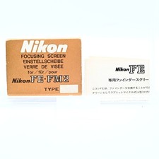 Nikon Focusing Screen Split Type K For FA FE2 FE FM FM2 FM2N FM3A  Near Mint 
