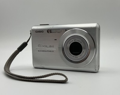 Casio Exilim EX-Z65 6MP Digitalkamera funktionsfähig silber