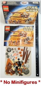 LEGO Star Wars 4478 Geonosian Fighter, Black Box + Instr, NO FIGS, *See Photos