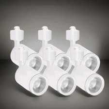 VONLUCE 10W LED White H Type Track Lighting Heads Spotlight Ceiling Rail Lights