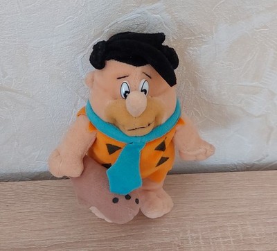 Plüschfigur Stofftier Film Fernseh Familie Feuerstein Fred - ca 16cm Vintage 