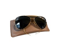 Vintage B&L Ray Ban Bausch & Lomb Pink and coral Outdoorsman 58mm Aviator