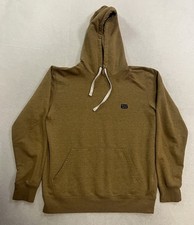 Billabong All Day Hoodie Men's Size Medium Brown Light Pullover Sweatshirt