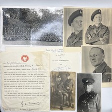 Genuine WW2 Durham Light Infantry Photographs & Paperwork