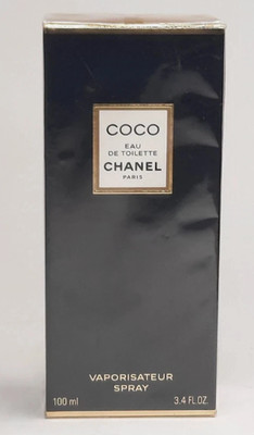 Chanel Coco Eau De Toilette 3.4 fl oz 100ml 100% AUTHENTIC SEALED Macys receipts