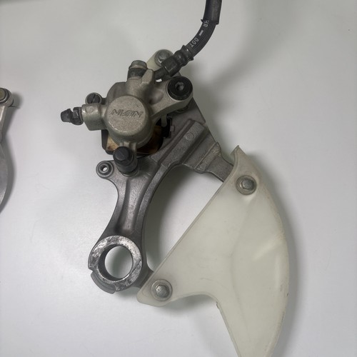 Kawasaki KX250F Rear Brake Caliper Master Cylinder Pedal 2004 2005 KX 250F Back - Picture 2 of 20