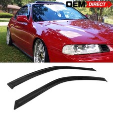 Fits 92-96 Honda Prelude Ba8 Bb2 2pcs Window Visors Rain Sun Guard Shade Fits 92-96 Honda Prelude Ba8 Bb2 2pcs Window Visors Rain Sun Guard Shade
