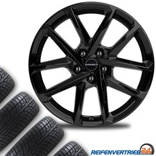 4x Alu Ganzjahresreifen Kompletträder für Mazda 3 Reifen 205/50R17 Barum