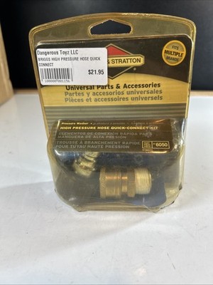 briggs and stratton High Pressure Hose Quick Connect NOS