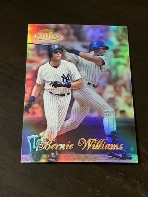 BERNIE WILLIAMS 1998 Topps Gold Label # 76 CLASS 3 Yankees