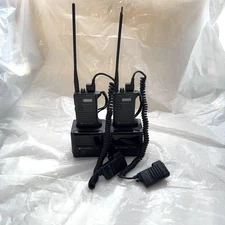 Standard Hx810 Transceiver Two-Way Radio With Speaker Mic & Charger Portable