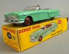 Vintage 1955-60/61 Dinky Toys #132 Packard Convertible Green W/ Box Driver NICE