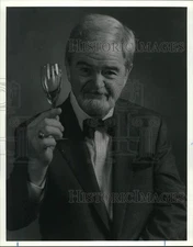 1990 Press Photo Editor Dave "Gentleman Jack" Fulmer - hca95585