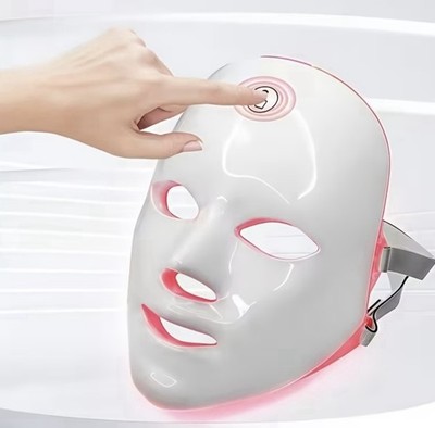 7 Color LED Facial Beauty Instrument Facial Care Tools Usb Powered for Home Use