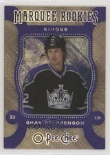 2007-08 O-Pee-Chee Marquee Rookies Silver Shay Stephenson #555 0a3