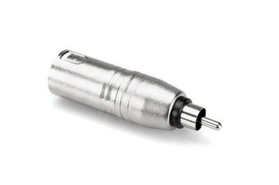 HOSA GXR-135 XLR3F to a Phono Output Cable Adaptor - XLR3M to RCA