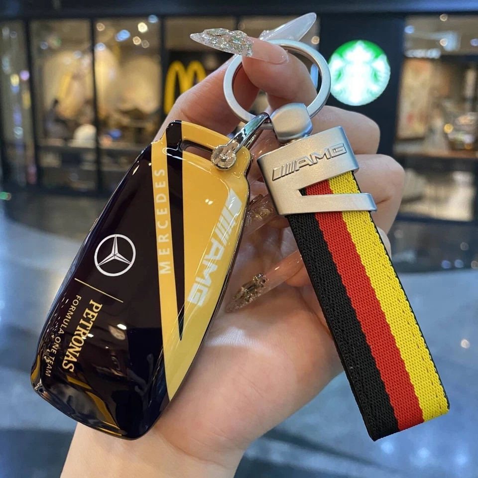 Funda protectora llavero para Mercedes-Benz A C E300 S GLC CLS Foto 3 de 3