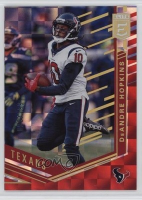 2018 Donruss Elite Red 99/299 DeAndre Hopkins #63 1o2