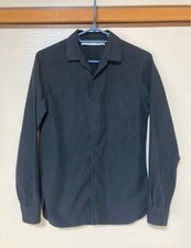 UNIQLO LEMAIRE Black Convertible Collar Shirt Men’s New