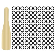 LeFeng 100 Pcs Dart Shaft ORings, NonSlip Dart Shaft Rubber O Rings for Metal...