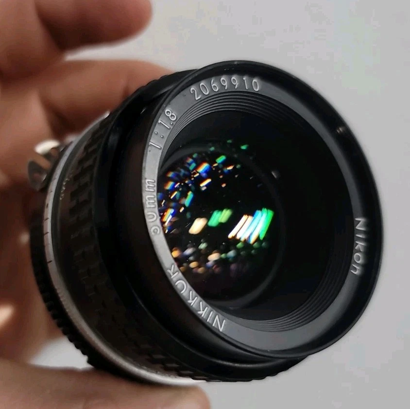 Nikon AI-S f/1.8 Camera Lenses 50mm Focal for sale - eBay