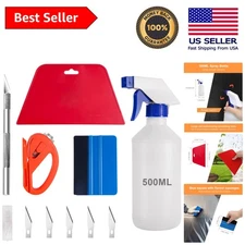 5-Piece Window Tint Application Kit - Professional Automotive Squeegee Set