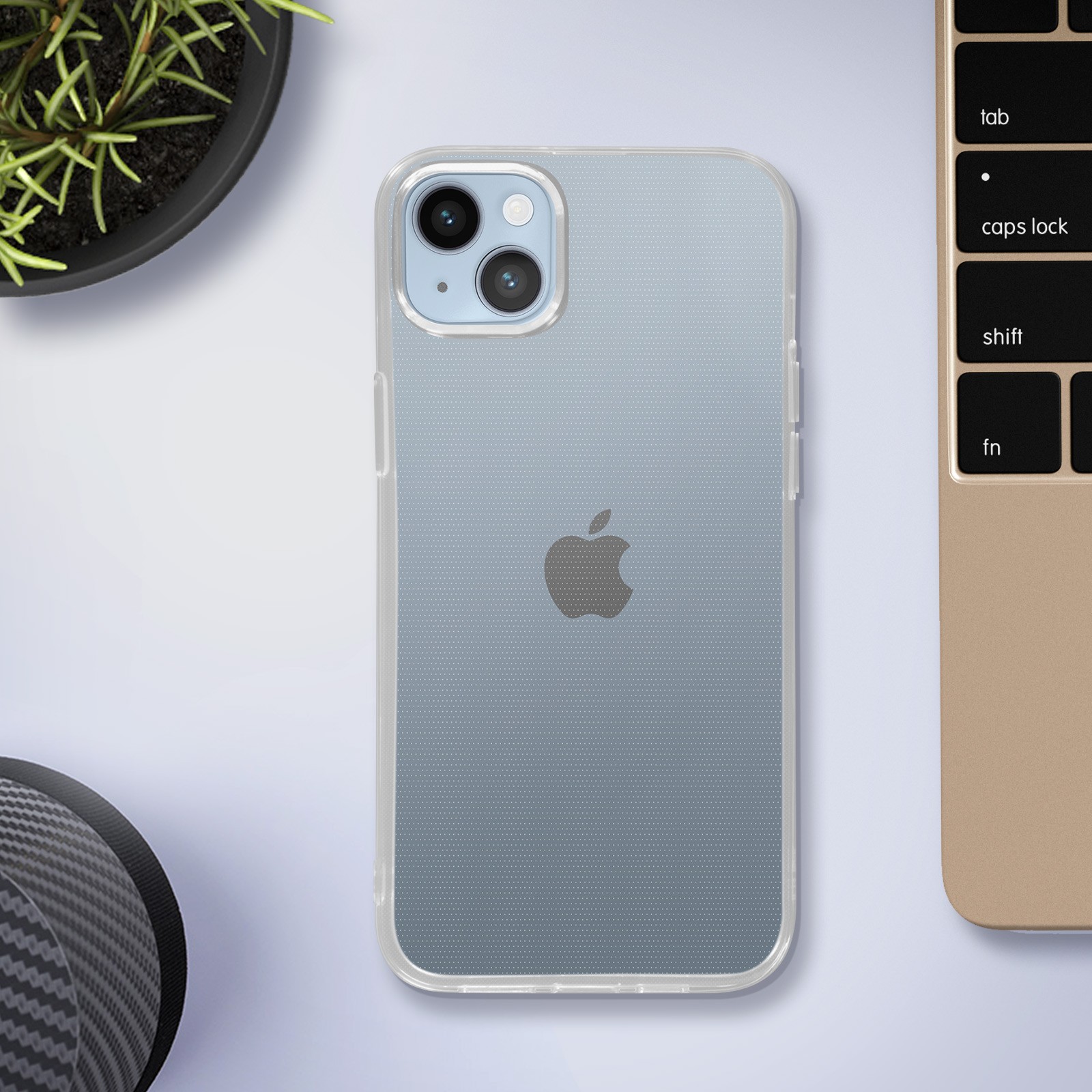 Coque iPhone 14 mince silicone anti-rayure pour éviter les bris de vitre - 4
