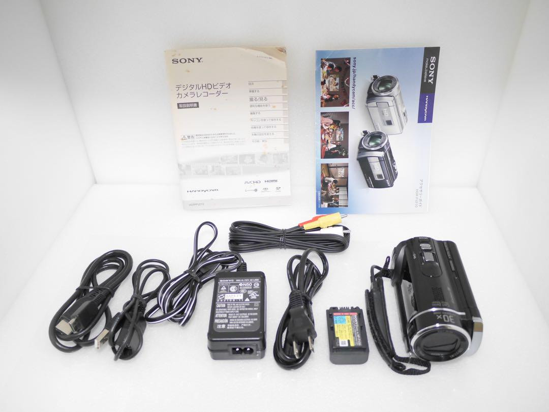 SONY Handycam HDR-PJ210 Black Video Camera Camcorder | eBay