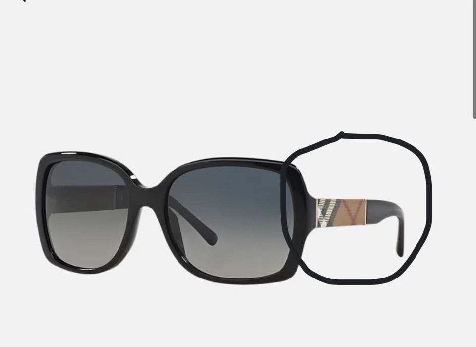 Сменные шаблоны Burberry BE4160 — подлинные рычаги Luxottica | лучшая цена - Изображение 2 из 4