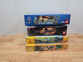 Lego Lot Of 4 Brand New Sets. Creator 31088 & 31058, City 60220, & Racers 8491