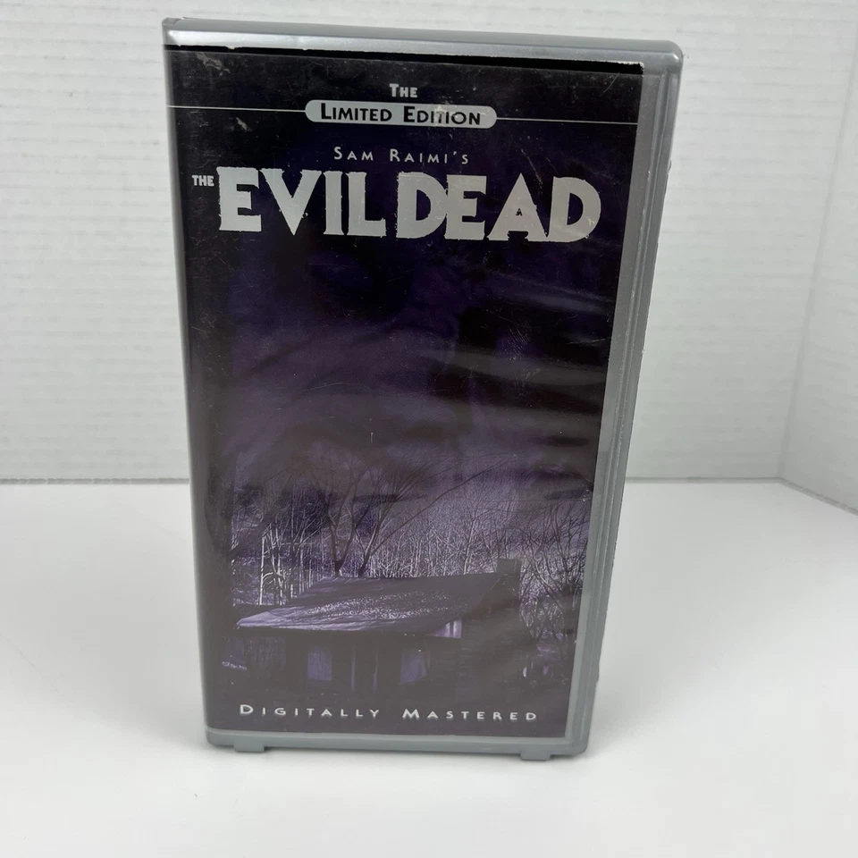 The Evil Dead Limited Edition VHS 1981 Horror Movie Clamshell 05153/35000 RARE - Image 3 of 4