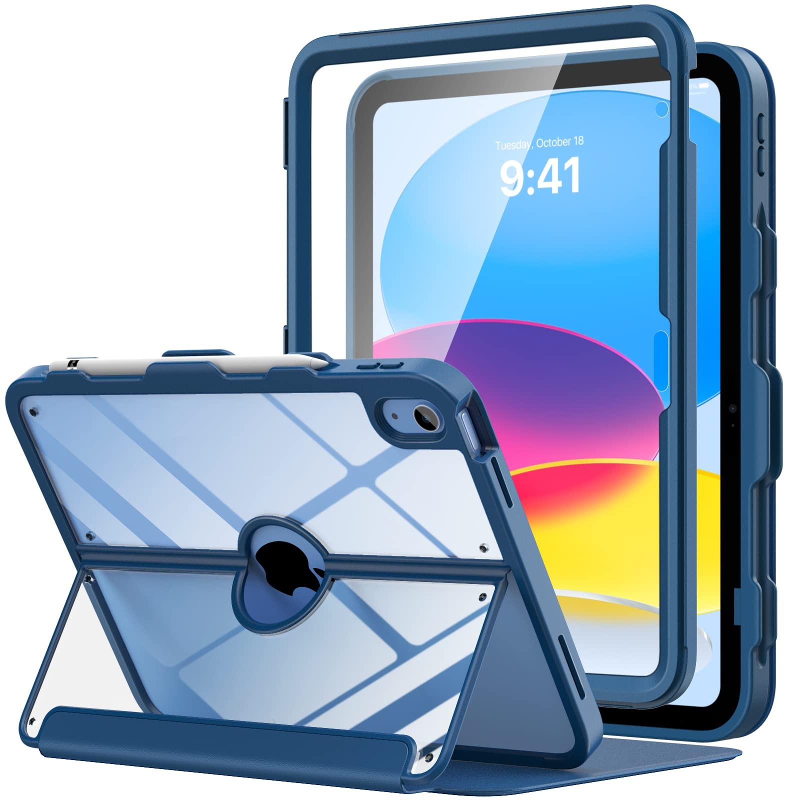 MoKo for iPad 11-inch (A16) 11th Generation Case 2025/ iPad 10th Generation Case