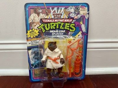 Vintage Playmates TMNT Movie Star Splinter 1991 Sealed Unpunched Ninja Turtles