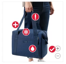 Titan Insulated CarryAll Cooler Bag (Navy)