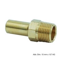 "Viega Sanpress EinsteckstüCk Mit Ag, Aus Rotguss, Modell 2211.1, 35 Mm X 1 1/4\""