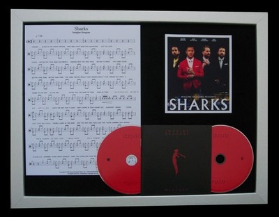 IMAGINE DRAGONS Sharks LTD GALLERY QUALITY CD FRAMED DISPLAY+EXPRESS GLOBAL SHIP